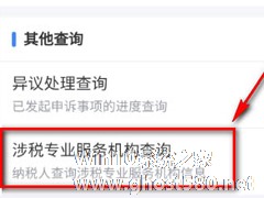 个人所得税app里如何查询涉税专业服务机构信息？
