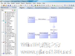 在Power Designer里怎么建立逻辑数据模型？