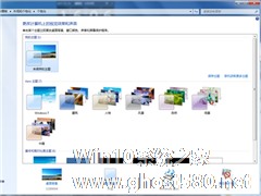 关于Windows7中默认的主题包存放