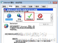 Windows7网页上传图标时出现红叉的应对措施