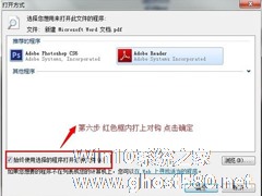 Win7文件打开方式错误怎么办？