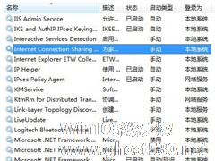 Windows7系统ICS启动失败怎么办？